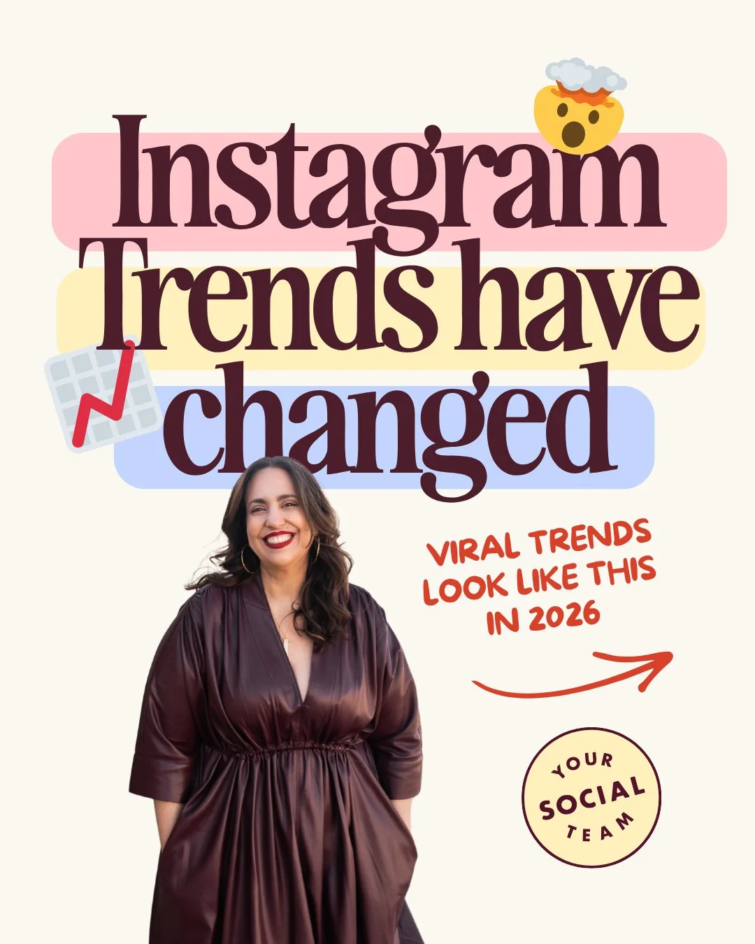 did you hear? we're bringing back the instagram we loved from 2016! 💅🏻⁠
⁠
for years, everyone was just trying to go viral with reels: forget feed posts, only use early trending audios, stock up on b-roll and hope to go viral.⁠
⁠
then everyone got e