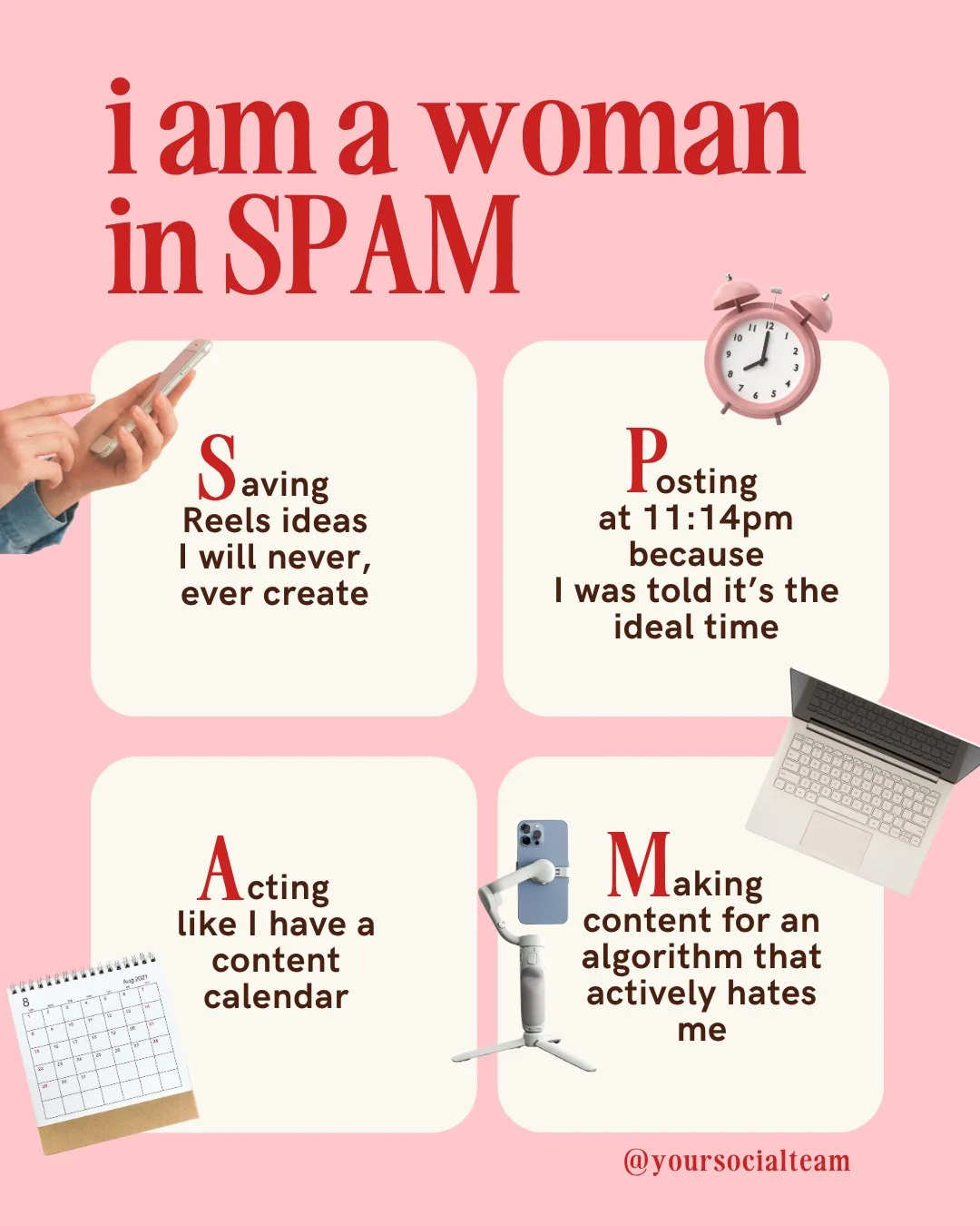 Any other women in SPAM out there? 😅