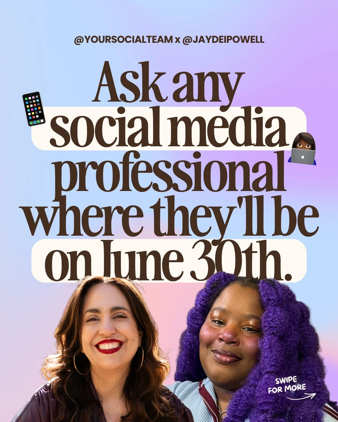 Work in social media or want to start? This is for you. Anyone else, keep scrolling. 😘⁠
⁠
There are things people who work in social media say in private that they would never post about.⁠
⁠
That they're not sure AI is helping or hurting them. That 