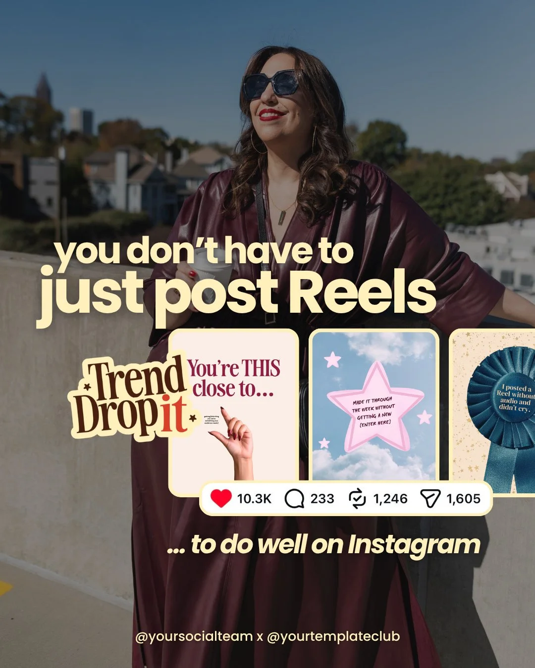 You've been meaning to post more consistently for a while now.⁠
The trends keep coming. You keep saving them. And somehow another week goes by...⁠
⁠
This challenge exists for exactly that moment, when you're tired of knowing what you should do and st