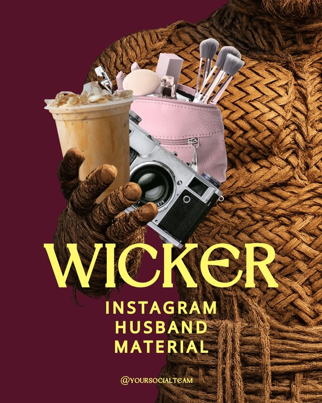 I made you a WICKER Husband 😂 And by that I mean, these exclusive Wicker movie poster parody templates, that are already inside Trend Drops✨ for you to access, customize for your niche and post!

I dropped BOTH versions as a bonus inside Trend Drops