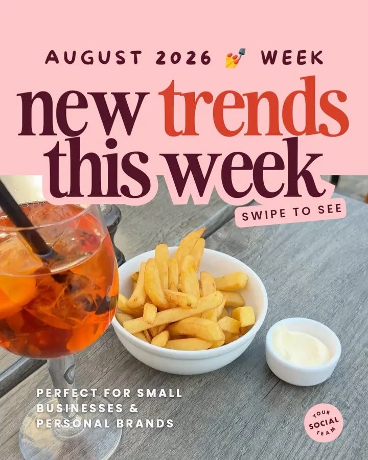 August Trends, Week 2 🔥 and our templates that help you jump on these in minutes 😎⁠
⁠
Want the templates? ✨ comment &ldquo;DROPS&rdquo; to access these trends that dropped today, the past ones (like the &ldquo;pick an emoji&rdquo; carousel everyone
