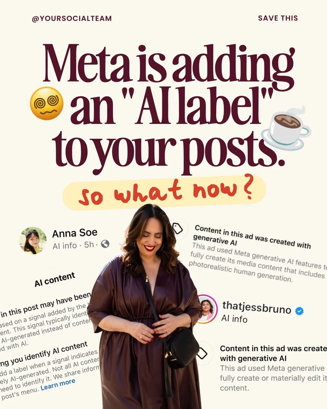 ⚠️ Important: if you see an &ldquo;AI label&rdquo; on a post, it doesn&rsquo;t mean the content was created by AI ⚠️⁠
⁠
recently many creators and small business owners were caught by surprise by an &ldquo;AI label&rdquo; on their posts. and these ar