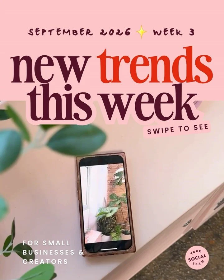 September Trends, Week 2 🔥 and our templates that help you jump on these in minutes 😎⁠
⁠
TREND 1 📱 Text From The Boss - a fake iOS Core message screenshot over an aesthetic photo where the boss shuts down your bad idea. this ios text meme is climb