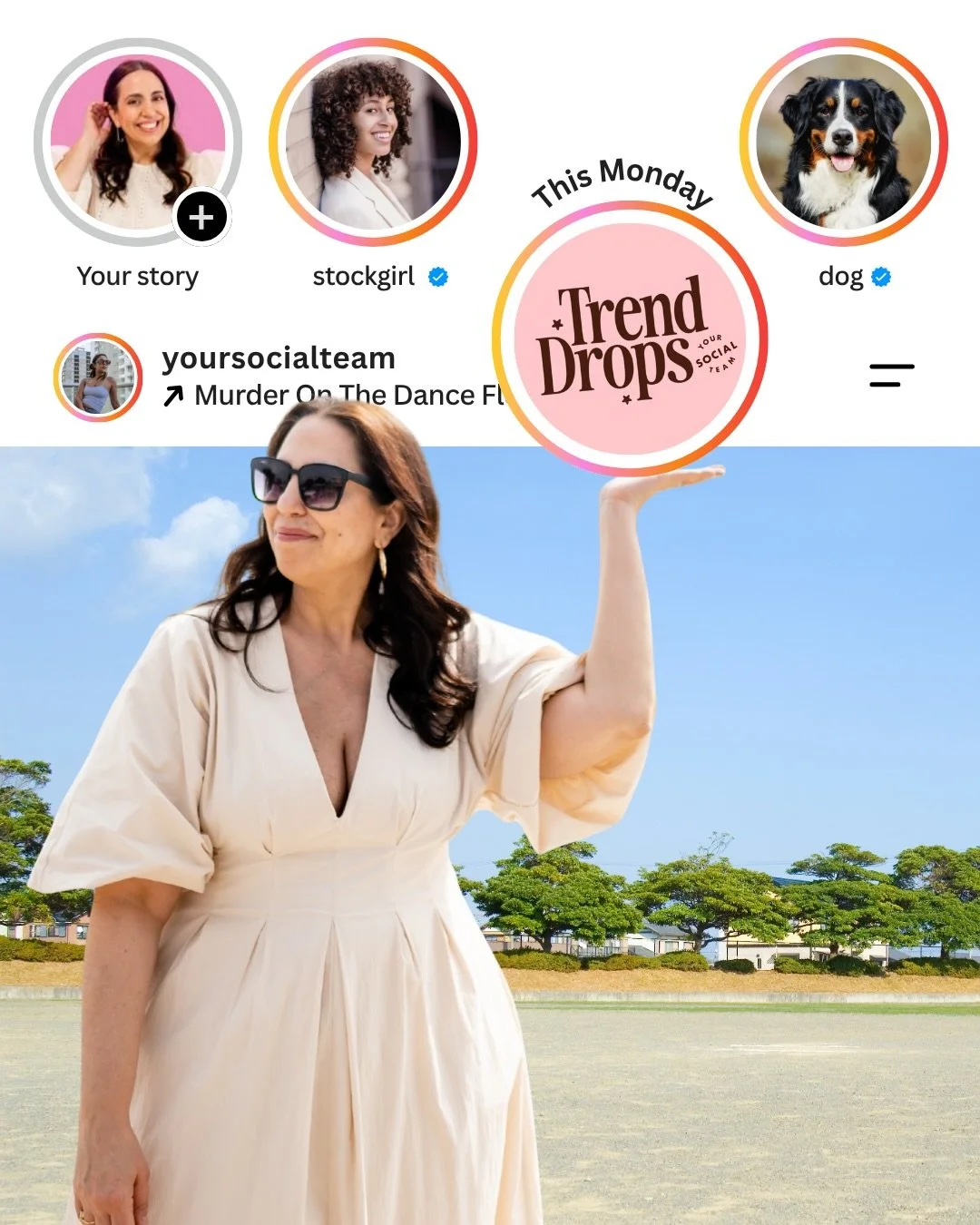 Comment &ldquo;DROPS&rdquo; to get these templates on Monday, access the current trends that are already inside and get new ones every Monday. 

Trends coming up:
🔥 Story Grab (the one I used here!)
🔥 Home iOS Core Reel
🔥 Rock, Paper, Scissors
🔥 