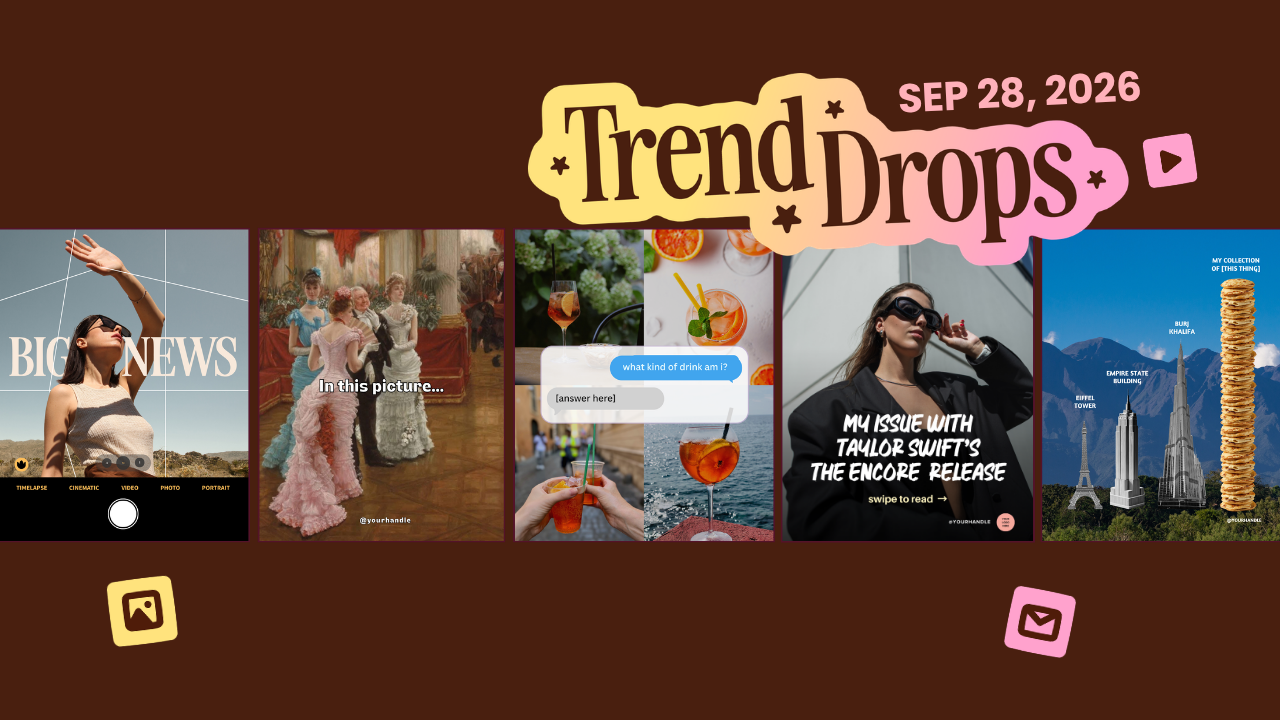 5 Carousel and Meme Trends That Are Working Right Now (Trends for September: Week 4)