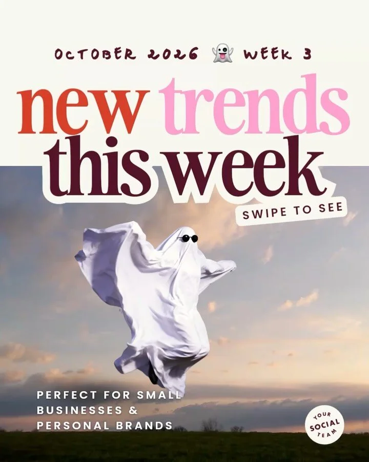 October Instagram Trends - Week 3 ✨ and our templates that help you create these in minutes and post early 💅⁠
⁠
TREND 1 👻  Ghost Flying Through Slides Carousel - Our exclusive viral animated carousel is back, now in halloween style. Our take on the
