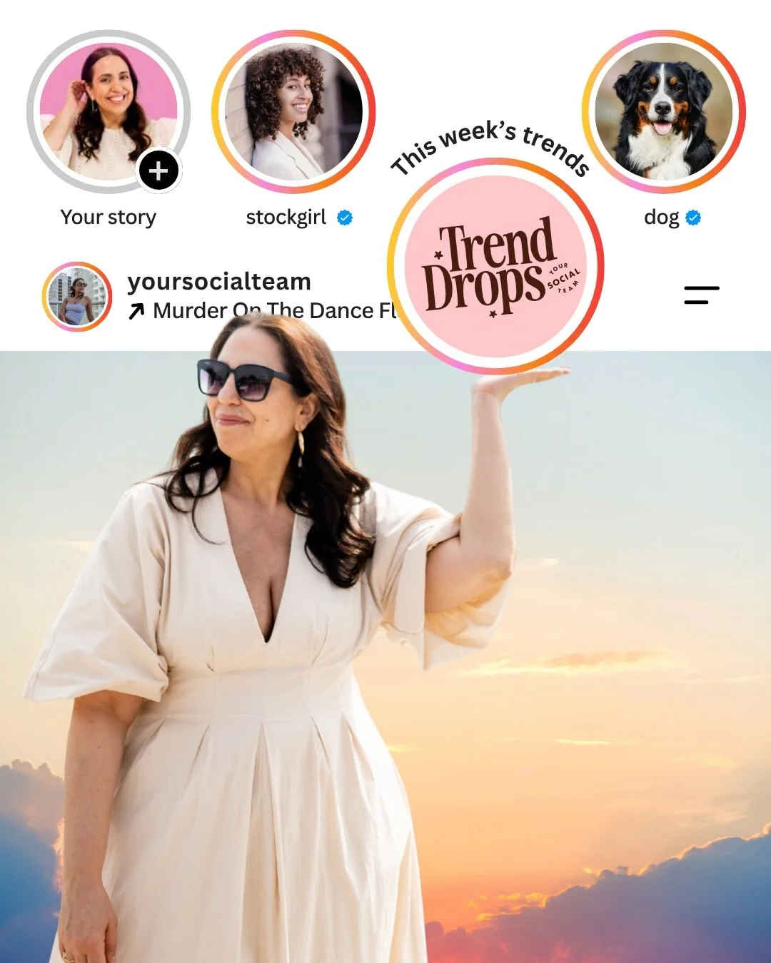 Comment &ldquo;DROPS&rdquo; to get these Canva templates, access the current trends that are already inside and get new ones every Monday.⁠
⁠
There are the trends to post this week:⁠
🔥 It&rsquo;s Cool To Do Both Carousel (ours is a video carousel!)⁠