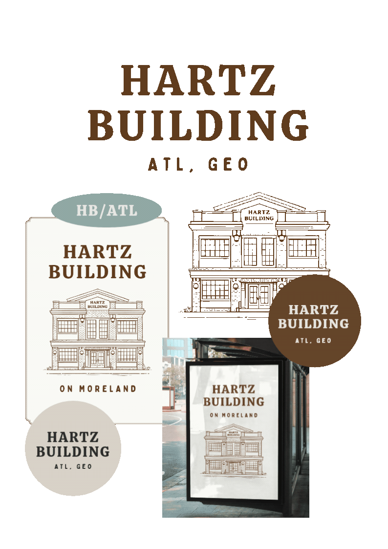The Hartz Building Brand Helped Owners Present Stronger Pitches to Potential Investors and Clients. We also created a website for them that was attracted potential tenants.