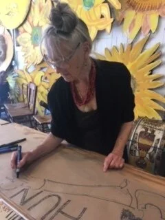 Amy Trompetter painting