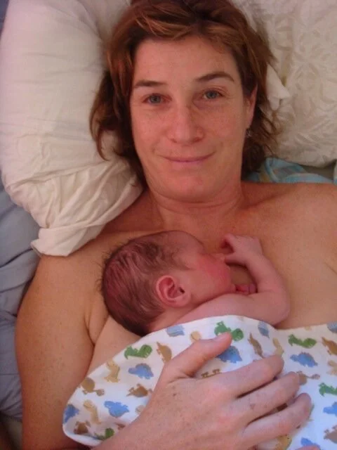Ali & baby Milo