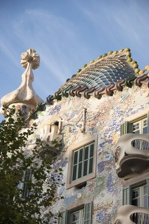 casa batllo gaudi attraction in barcelona