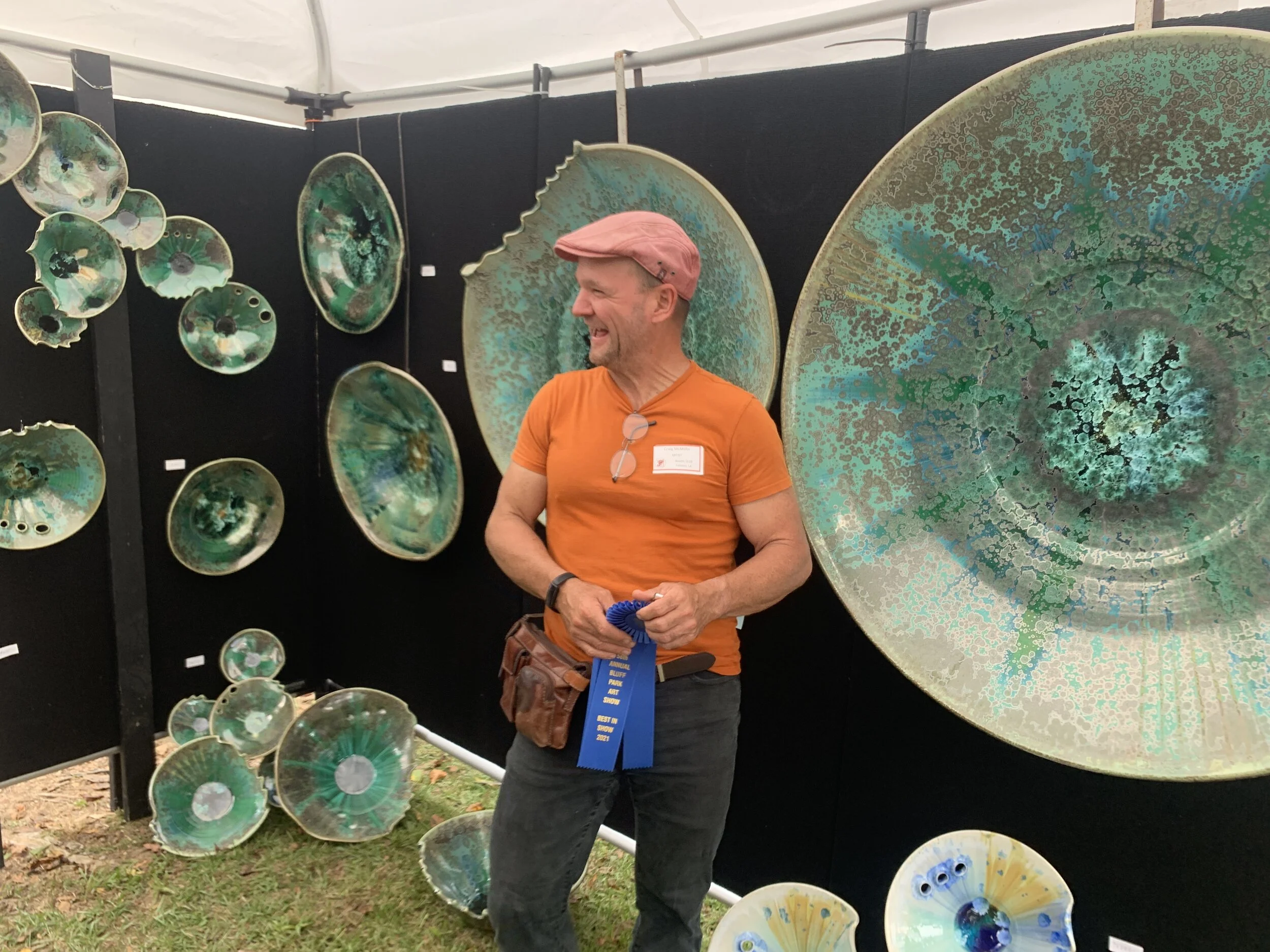 Louisiana ceramic artist wins 2021 Bluff Park Art Show