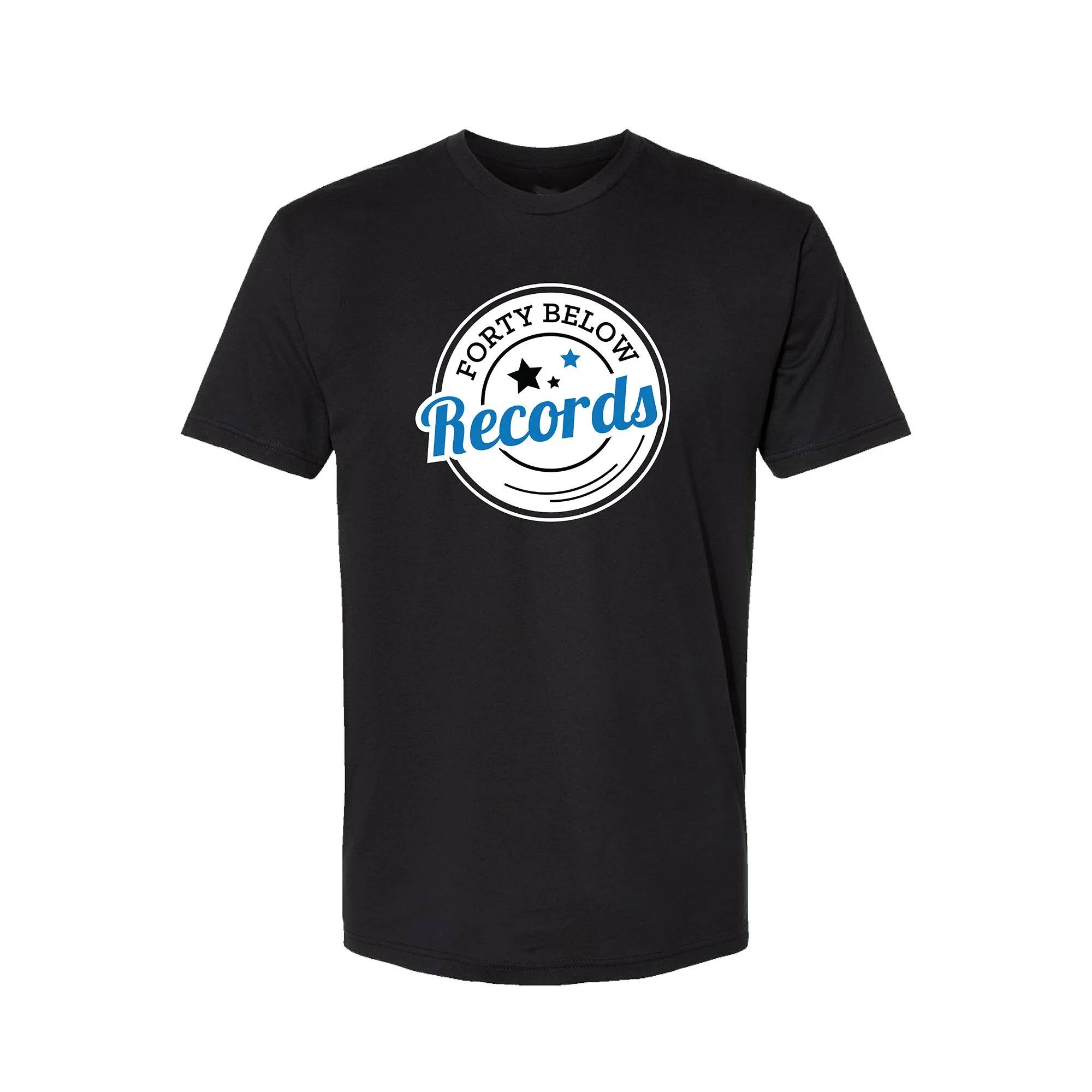 Forty Below Records T-Shirt (Black)