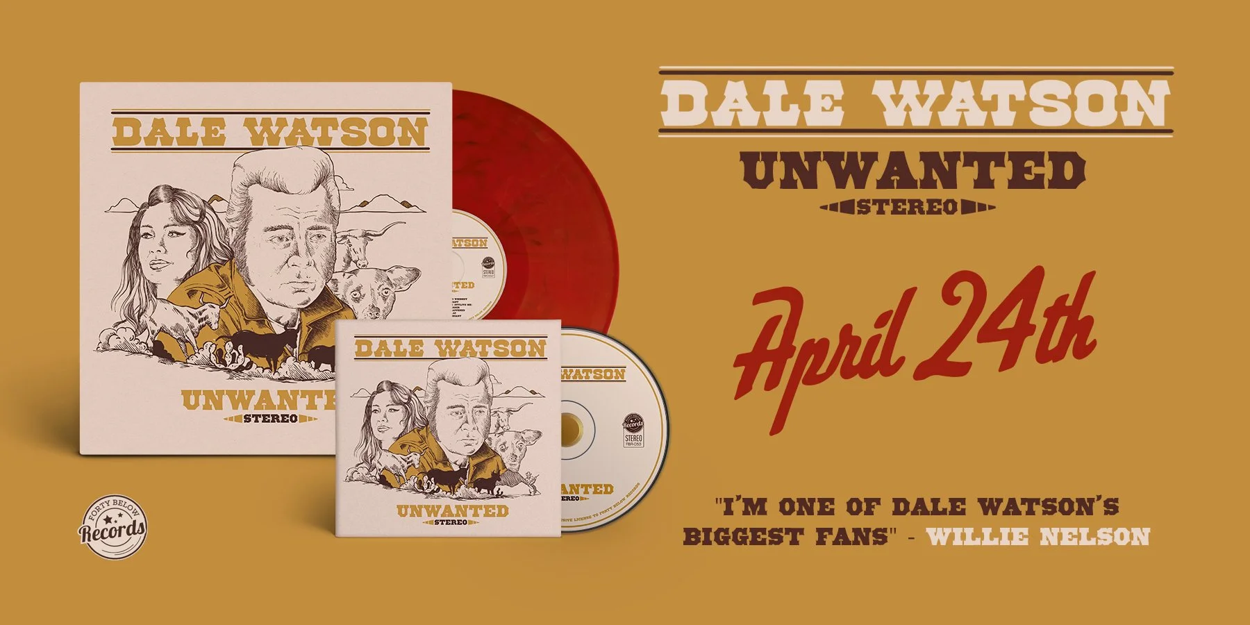 Dale Watson 'Unwanted' album