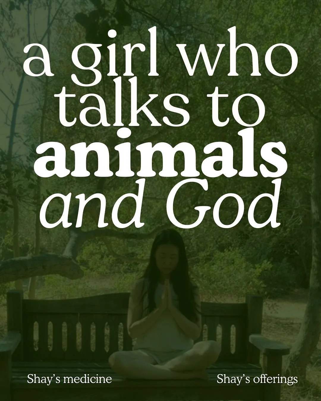 I&rsquo;m a girl who talks to animals and God, inviting you to do the same. 🐾🤍🌿

Swipe through to explore the ways we can work together (all online): 
🐉 Intuitive Pet Reading &mdash; for soul-level messages from your animal
🐦&zwj;🔥 Somatic Pet 