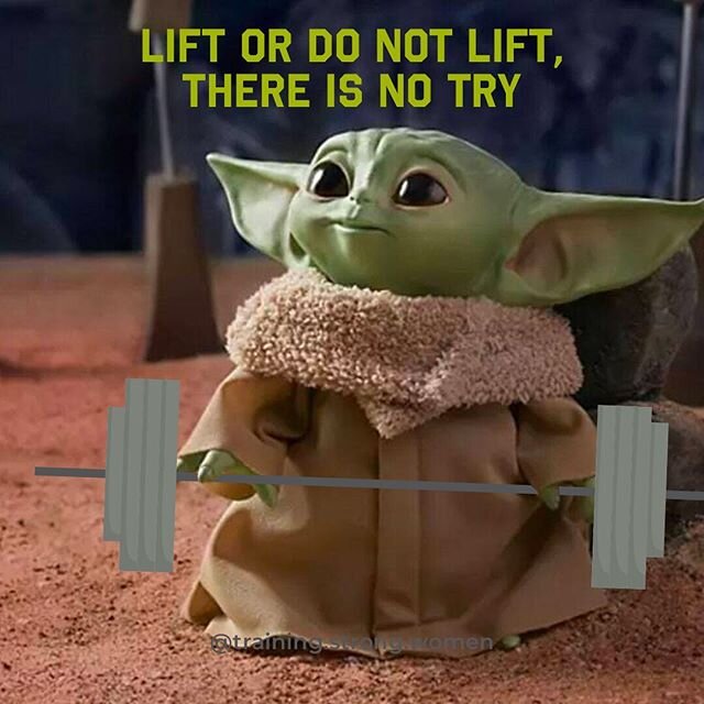 Who thinks Baby Yoda is right?!⠀
⠀
Baby Yoda isn't the only one who can make gainz in the gym!⠀
⠀
So can you!⠀
⠀
🙋&zwj;♀️🏻You are a strong AF woman who has yet to see her true strength potential! ⠀
⠀
🙋🏼&zwj;♂️I want to help you get there!⠀
⠀
💪🏻