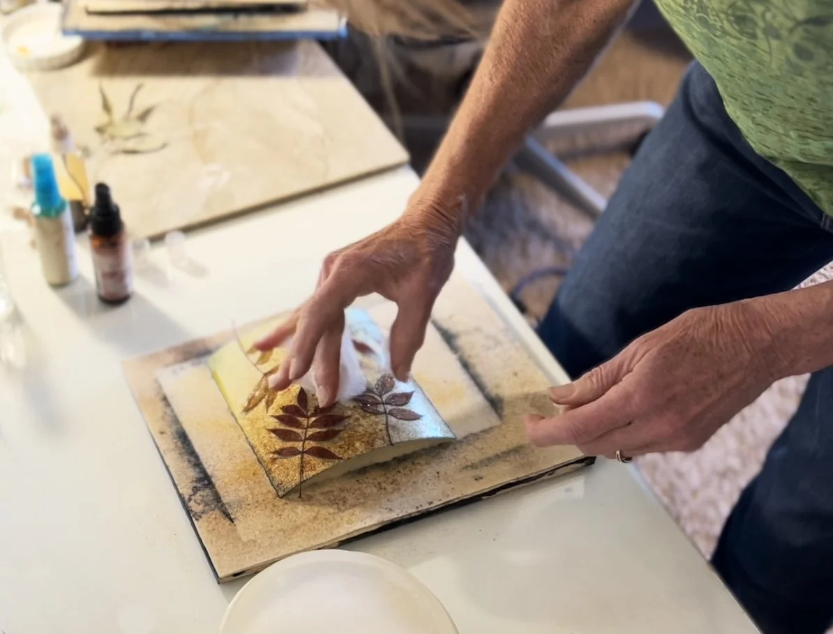 cyanotype in process