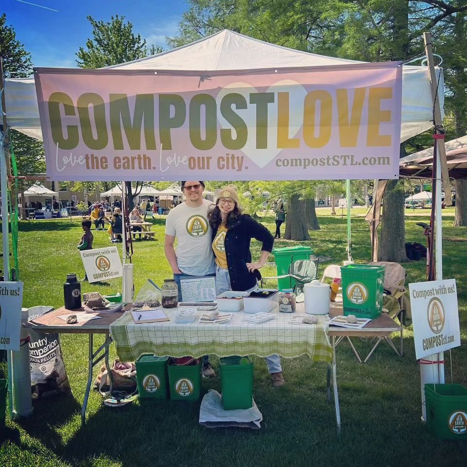 Come see us!! It's a beautiful day to talk compost! 💚