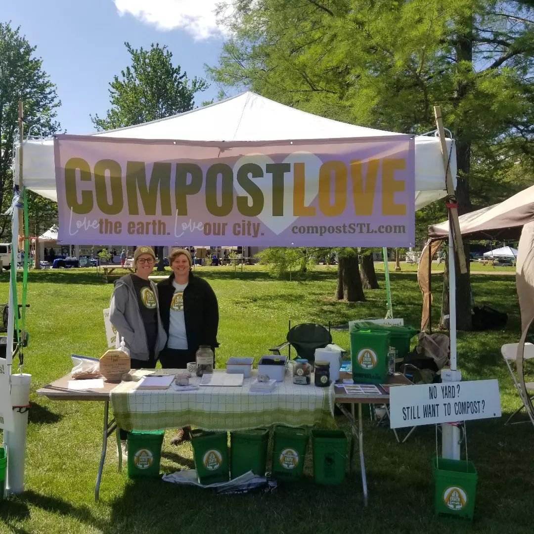 Day 2! Come check out all that the St. Louis Earth Day Festival has to offer, and stop our booth to talk compost, get resources, and maybe even get some swag! Kids can play in our compost box and sifter, and even take home a bag of the compost they s