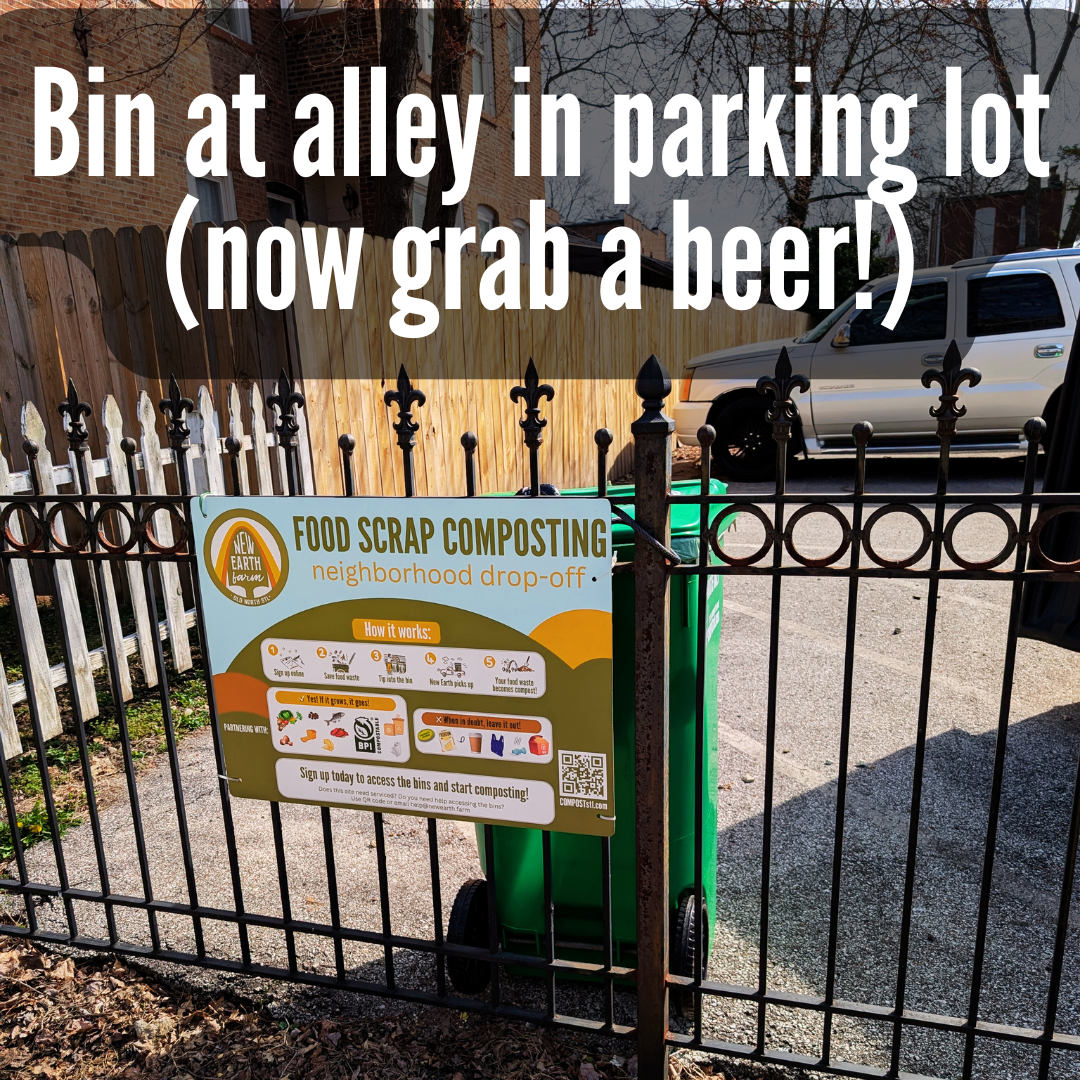 bluewood brewing new earth farm compost drop off