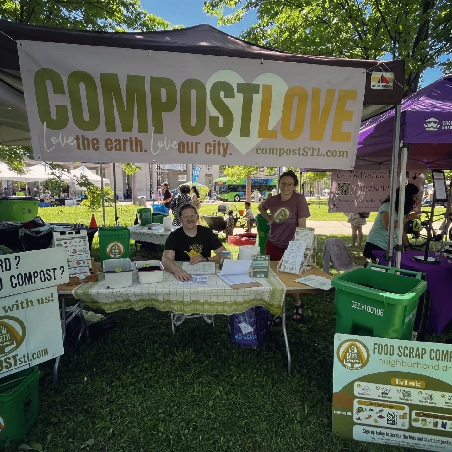 Earth Day Festival @stlouisearthday in Forest Park!! Had a great time today! If you didn't make it, come see us tomorrow!! 💚🌎💚
