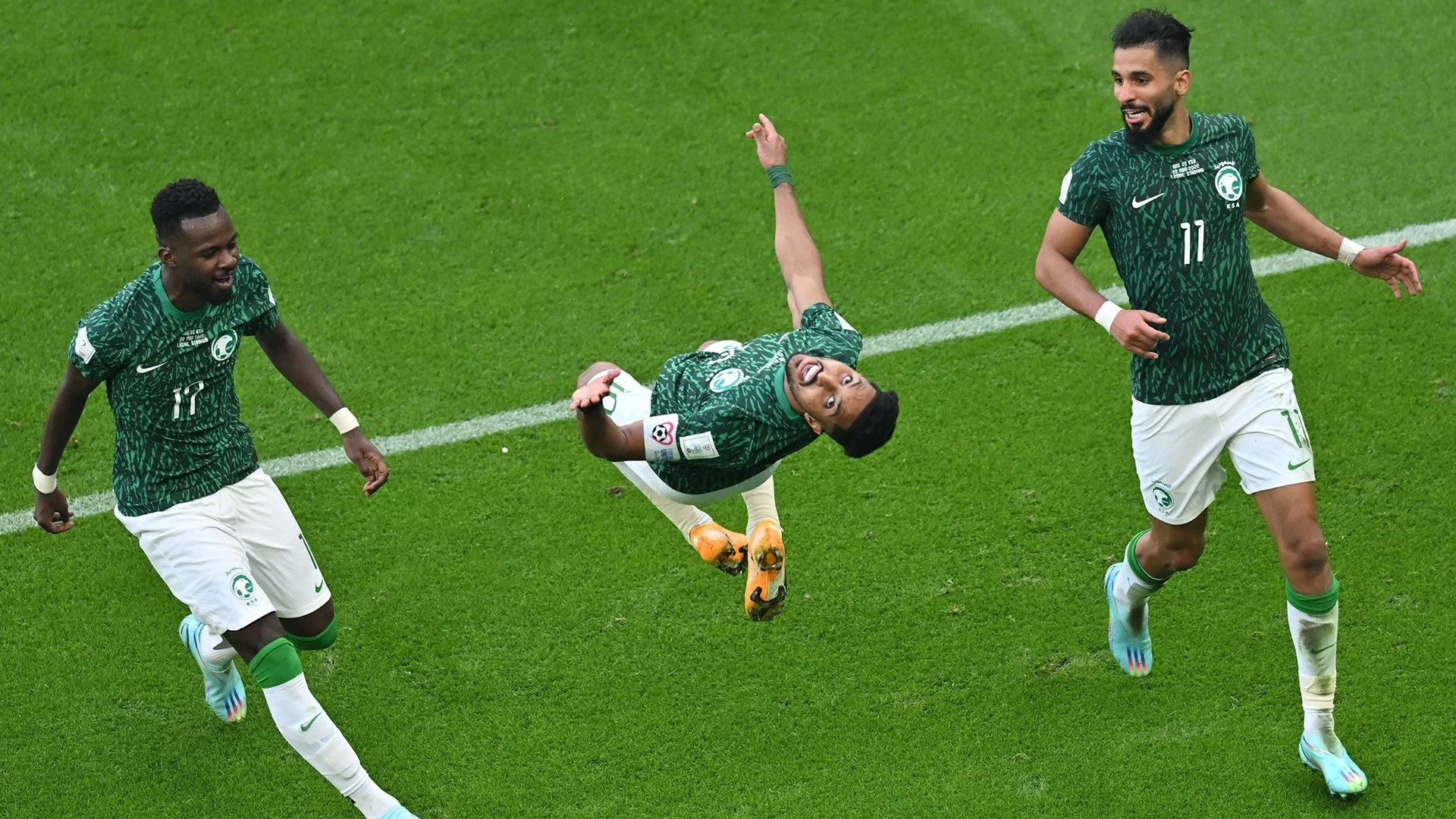 Manumalo le Atu Arapi i le au malosi o Argentina i le 2 ai i le 1 le Taamilosaga Soka A Le Ipu O Le Lalolagi