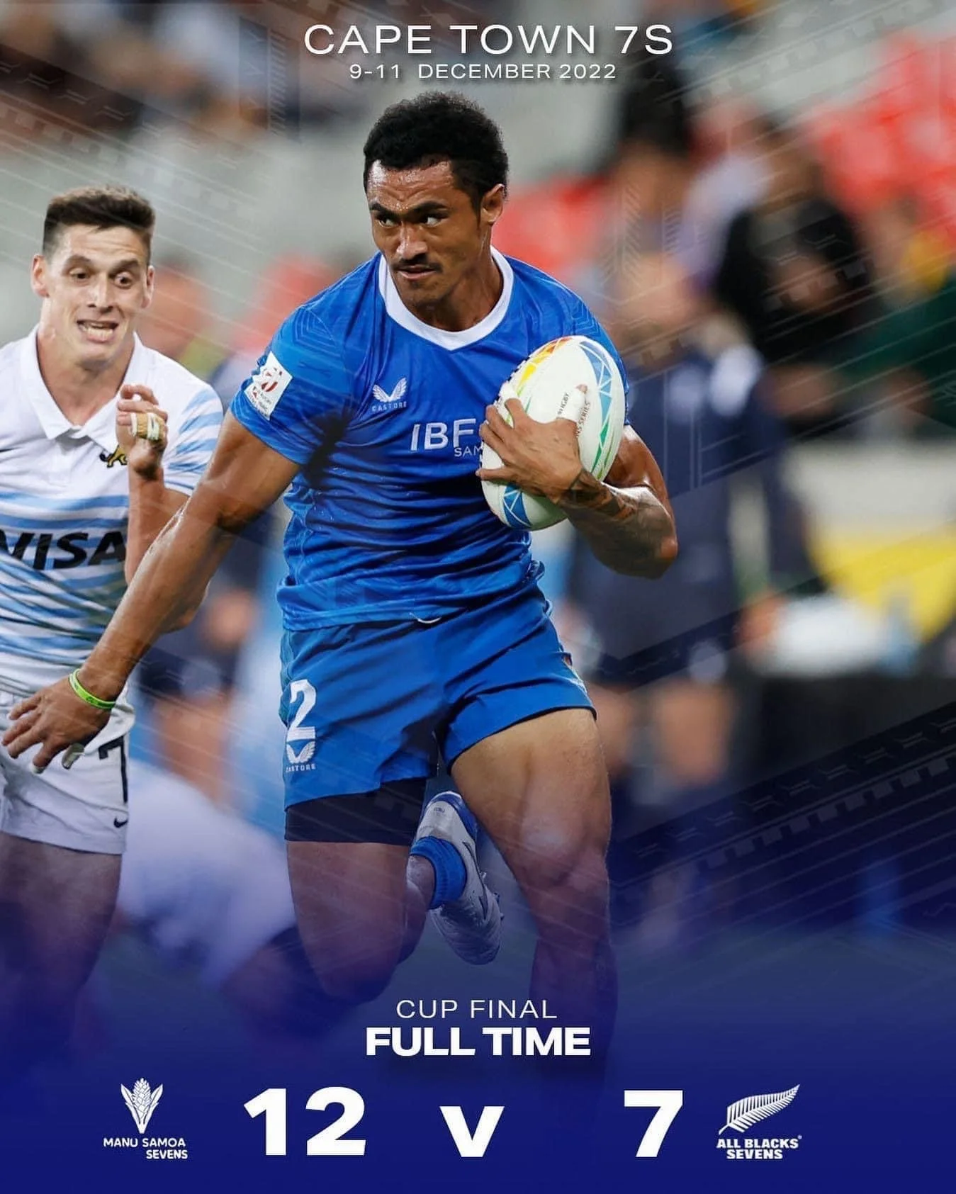 MANUMALO MANU SAMOA I LE CAPE TOWNS 7'S