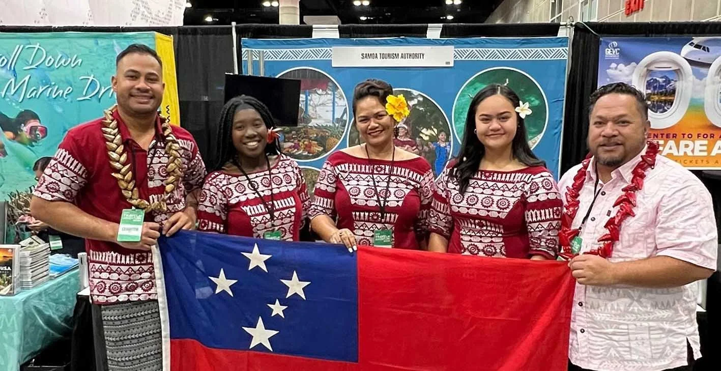samoa represented at the 18th los-angeles travel adventure show usa