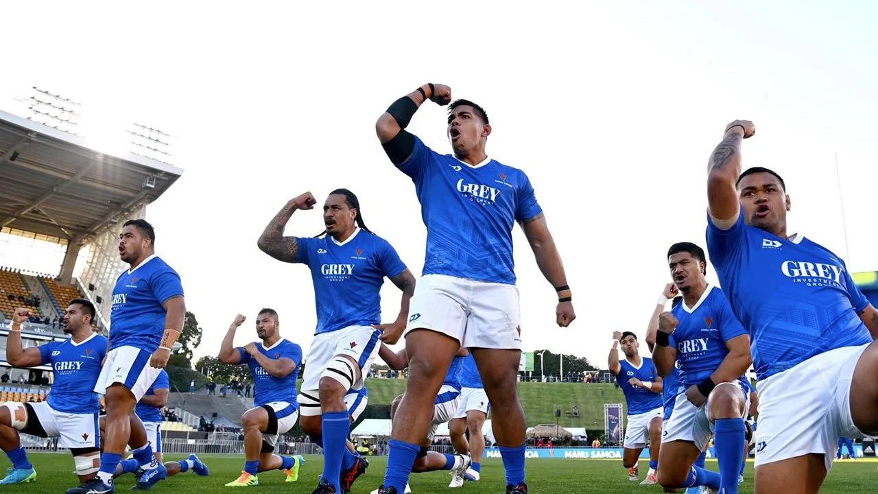 FETAUI LE MANU SAMOA MA AIALANI FAAPEA AI MA IAPANI A'O SAUNI AI MO LE IPU O LE LALOLAGI 2023