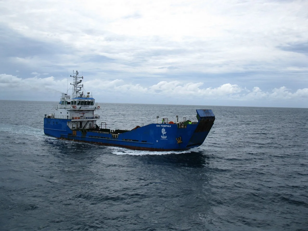 PA'ULIA LE VA'A O LE MV S.S.C FASEFULU I SALELOLOGA