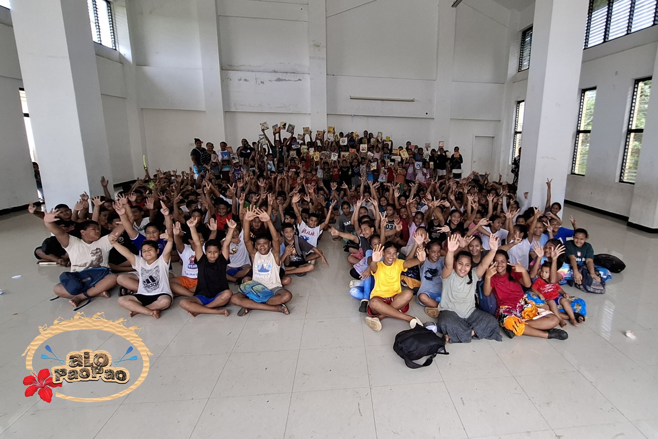 Vaiala Beach School DonationSupports English Literacy in Si’umu