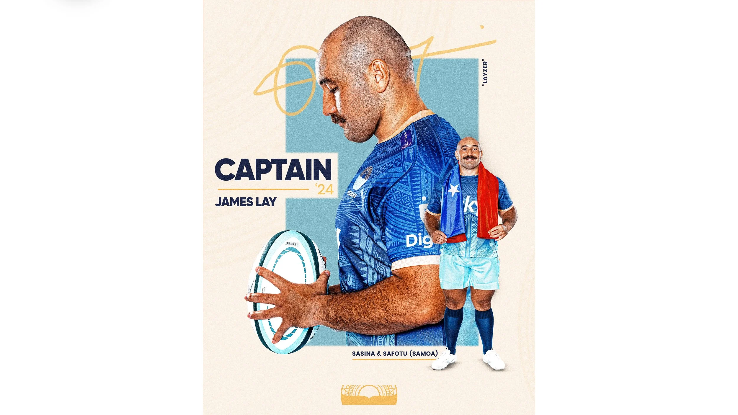 JAMES LAY NAMED CAPTAIN OF MOANA PASIFIKA — HAMO FM