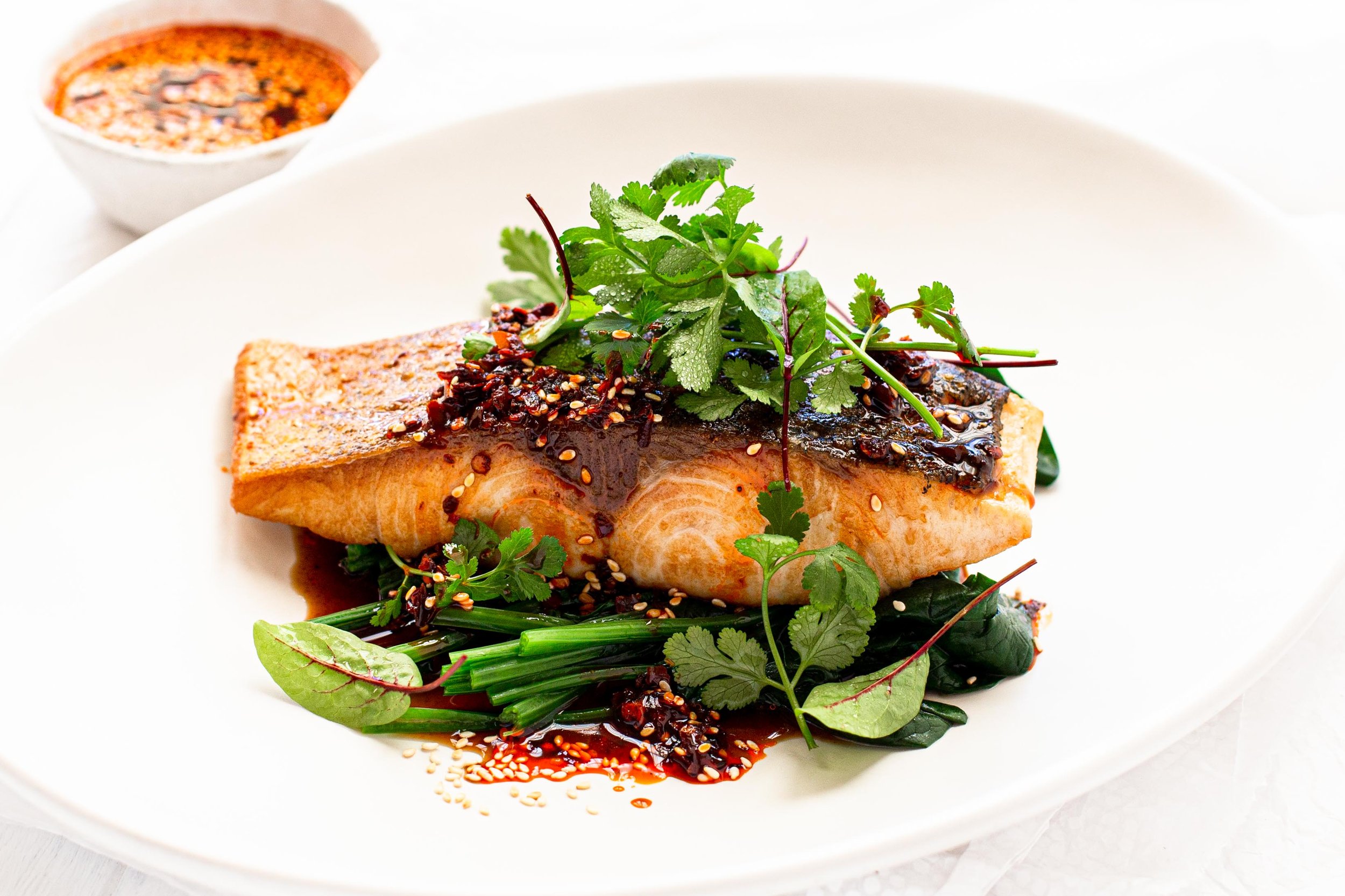 Panfried King Fish with Chilli Sauce — Angelakis Bros