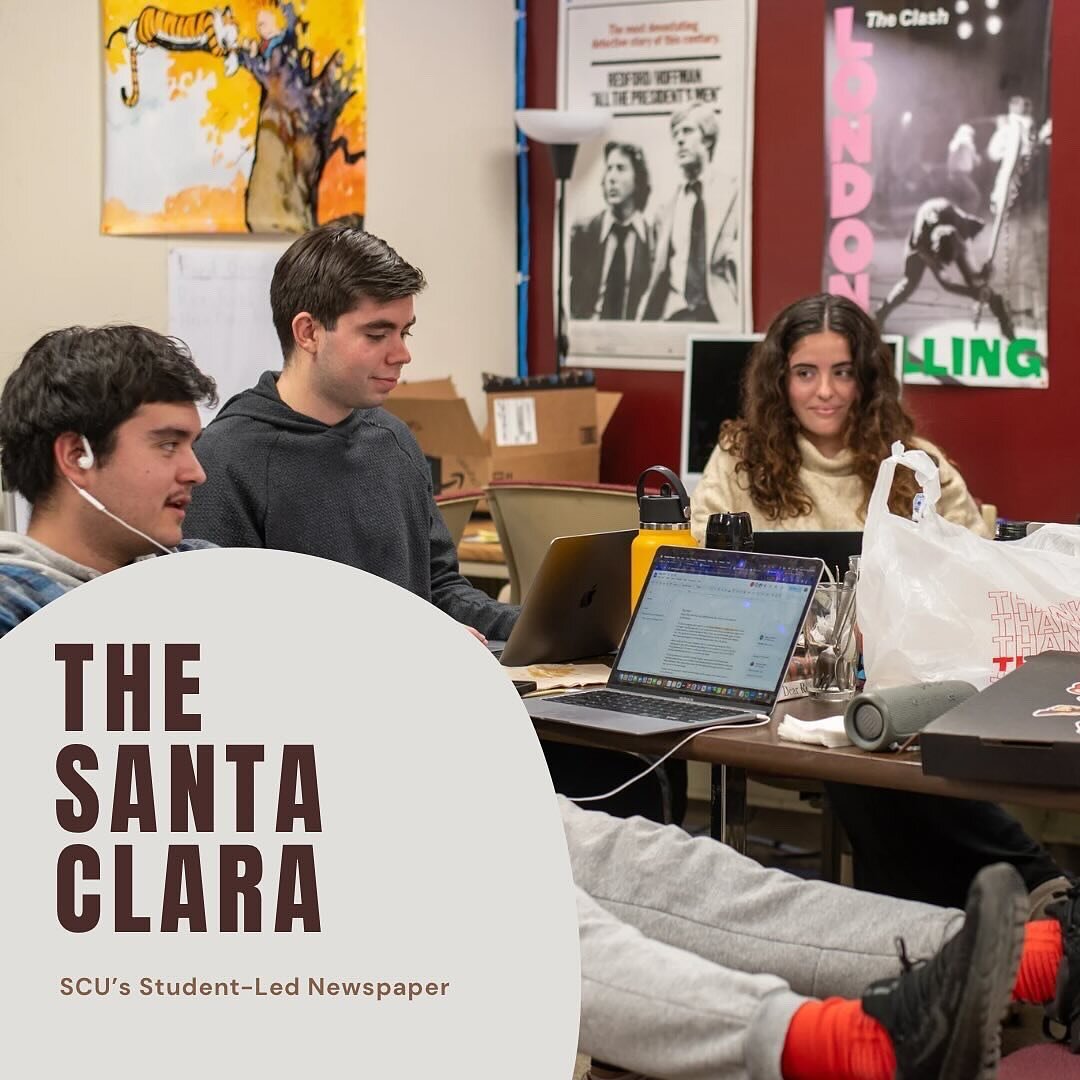 The Santa Clara!! What an exceptional team.

Check them out to stay updated on the latest campus news, events, and pieces written by our own talented students! 🗞️✍️

#redwood #scuredwood #redwoodyearbook #yearbook #scu #santaclara #santaclaraunivers