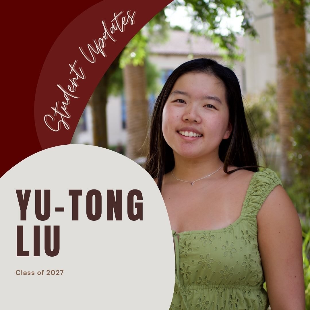 Edited caption: Checking in with one of our student updates from the year: Yu-tong!
🌞🚶🌳

#redwood #scuredwood #redwoodyearbook #yearbook #scu #santaclara #santaclarauniversity #studentprofile #studentupdate #springquarter