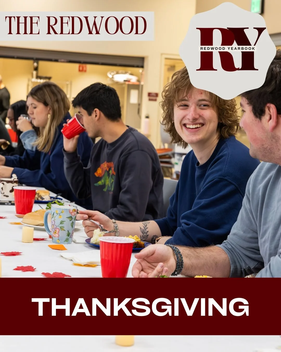 A little Thanksgiving magic at Finn! 🦃🍽️🧡

#theredwood #thanksgiving #santaclarauniversity