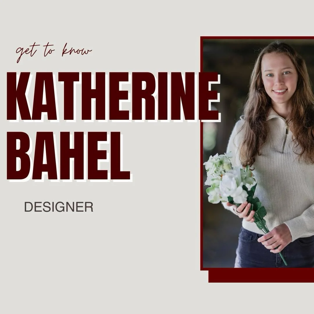 Introducing Katherine, one of the 25-26 designers!