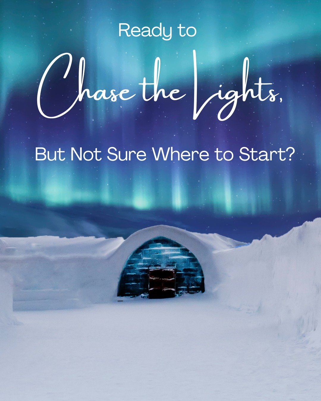 You don&rsquo;t have to figure it all out. You just need to know you want to go.⁣
⁣
I help travelers choose the right destination for their Northern Lights adventure&mdash;based on what they want most from the trip.⁣
⁣
Let&rsquo;s find your perfect s
