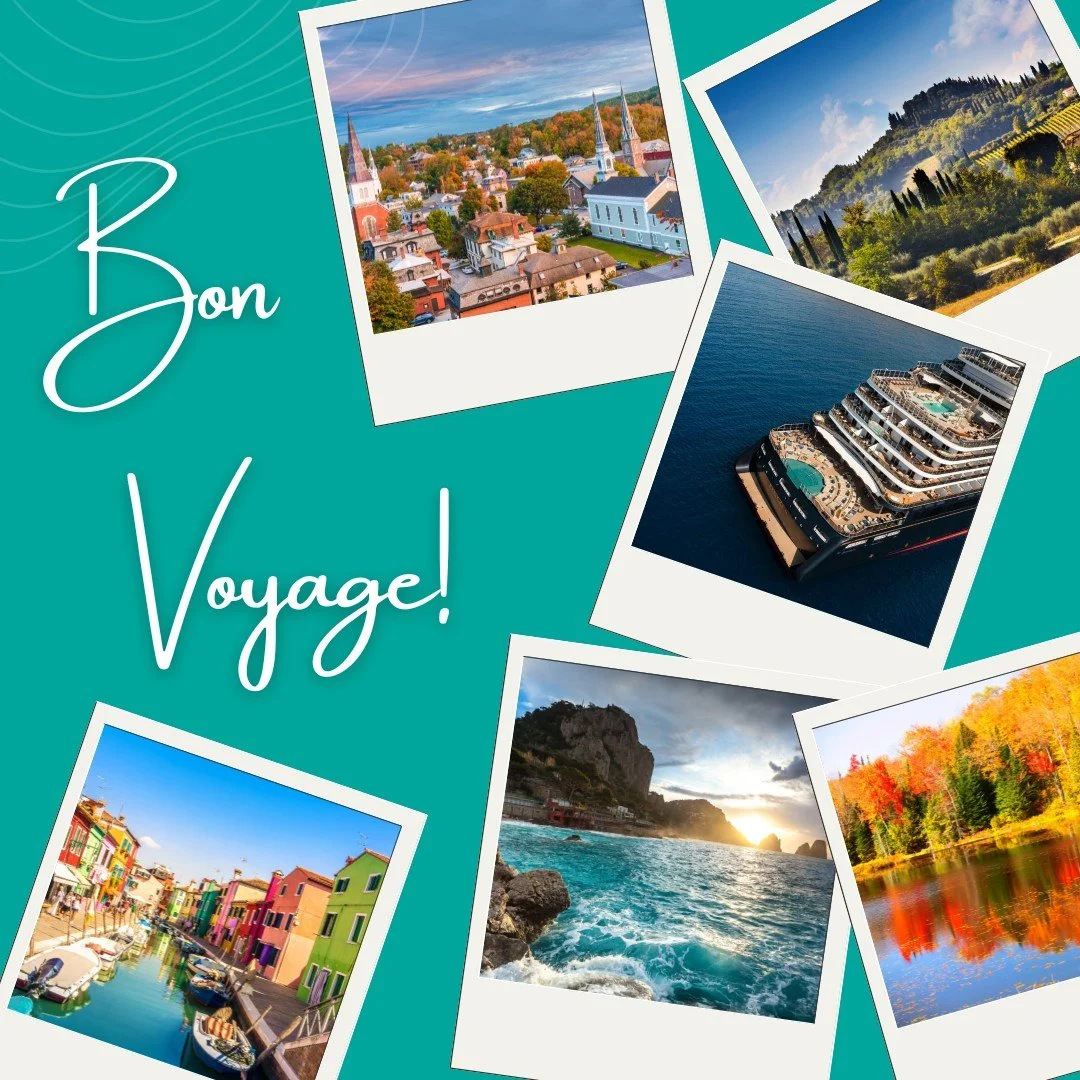 Bon Voyage to our October travelers! 🍂✈⁣
From fall foliage to Mediterranean sunsets, these trips are all about connection, celebration, and stunning views:⁣
⁣
🍁 Fall Foliage tour through Vermont and the East Coast⁣
🍁 Mediterranean luxury aboard th