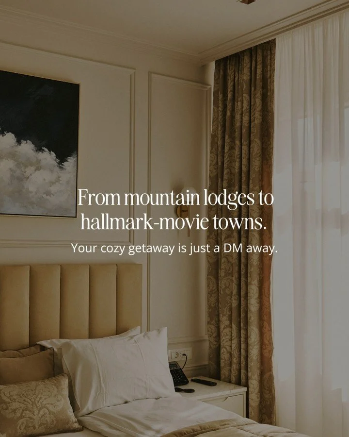 Take it from me: an incredible getaway doesn&rsquo;t always require a passport.⁣
⁣
From breathtaking mountain retreats to storybook small towns, there are destinations right here in the U.S. that make you feel worlds away.⁣
⁣
The key is knowing where