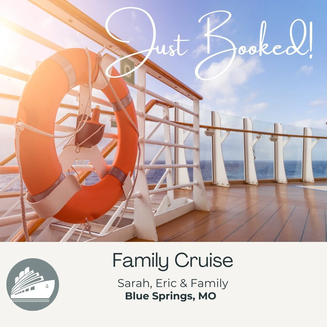 Spring Break plans are coming together!⁣
⁣
The Castaway team just booked several cruises this week, including a multi-generational Royal Caribbean voyage to the Virgin Islands for the Shaw family. 🌴⁣
⁣
Ready to start planning your own warm-weather e