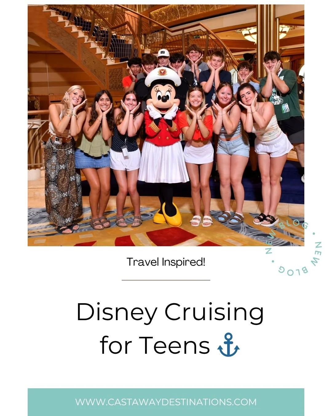 As fall arrives, we&rsquo;re remembering one of our favorite summer adventures...a Disney Cruise! 🌞⁣
⁣
This week&rsquo;s blog is written by guest writer Addison Legg, who shares what makes Disney cruising so much fun for teens.⁣
To read the full art