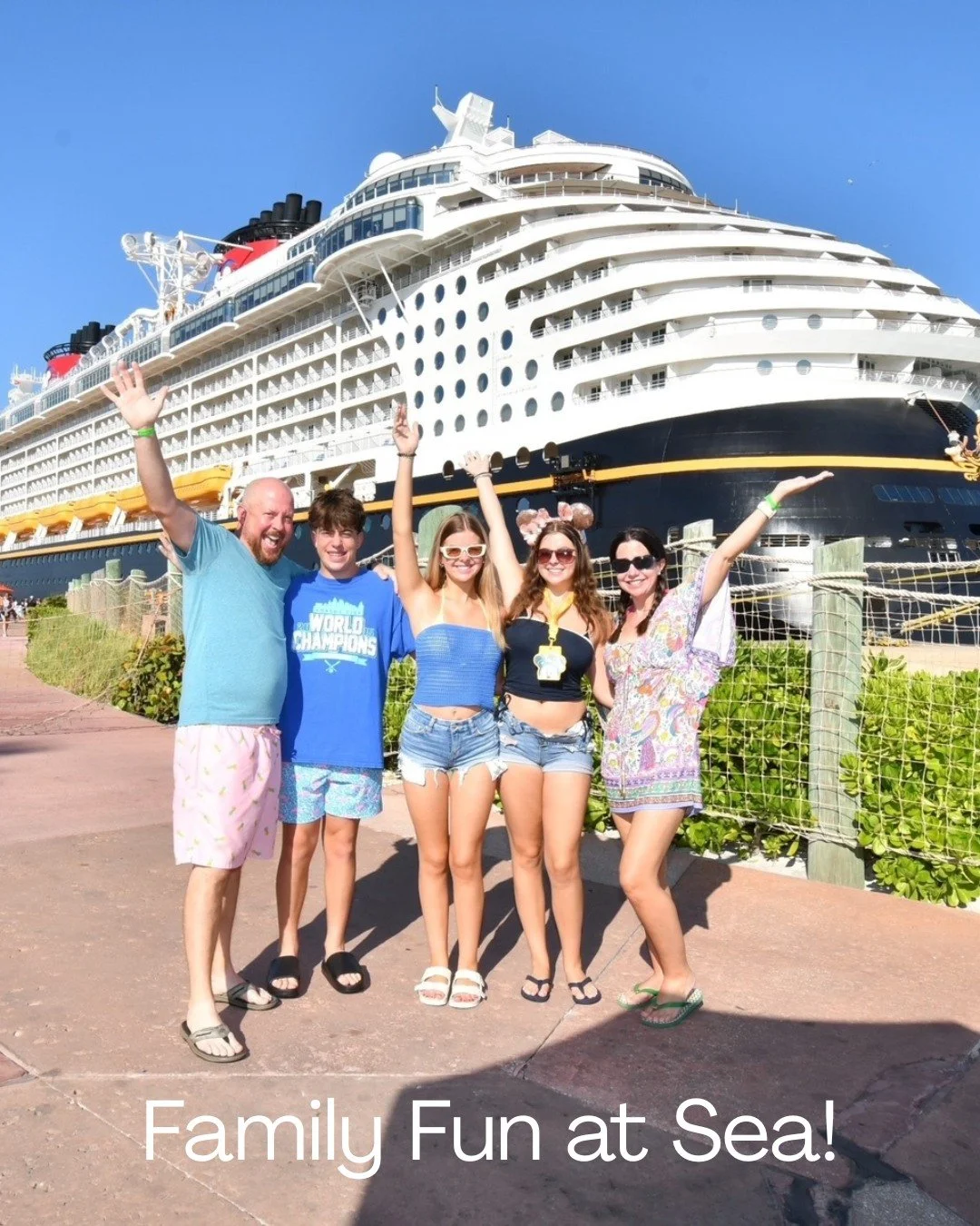 Disney Cruises are designed for every age to enjoy, whether it&rsquo;s teens making new friends, parents relaxing on deck, or families exploring together at each port. 🌊 Addison shares what made her cruise unforgettable for everyone in the family!⁣
