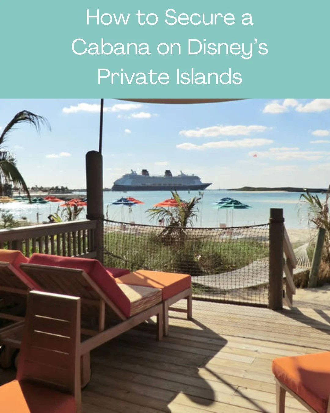 From private lounges and priority boarding to early access for cabanas on Castaway Cay and Lighthouse Point &mdash; Concierge Level on Disney Cruise Line is next-level luxury at sea. 🚢⁣
⁣
Audrey shares her experience sailing on  Concierge and all th
