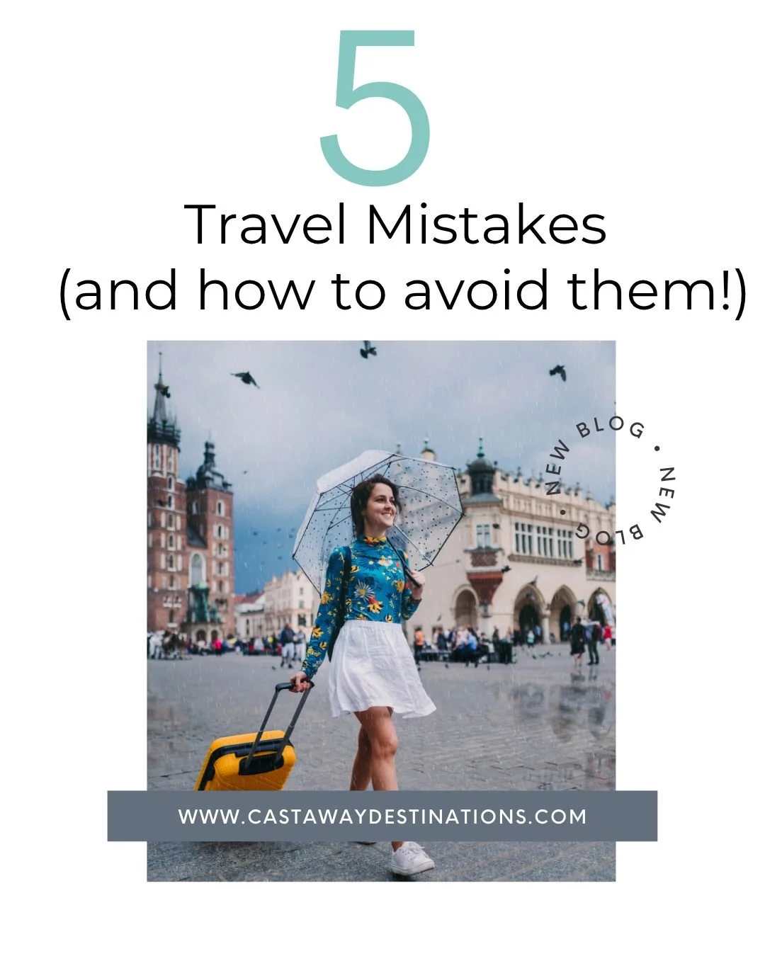 Ever wonder what actually causes most travel headaches? ✈⁣
⁣
This week on the blog, we&rsquo;re sharing the five most common travel mistakes, and how our team helps clients avoid them. From timing flights to packing smarter, these tips will make your
