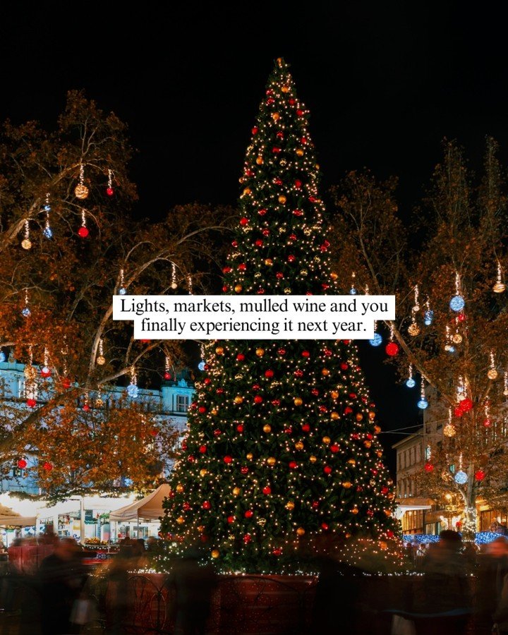 If you&rsquo;re curled up on the couch right now, watching The Holiday for the third time and thinking, &ldquo;Okay&hellip; next year I&rsquo;m doing Christmas in Europe,&rdquo; consider this your sign to DM me now.⁣
⁣
The truth is, holiday travel sn