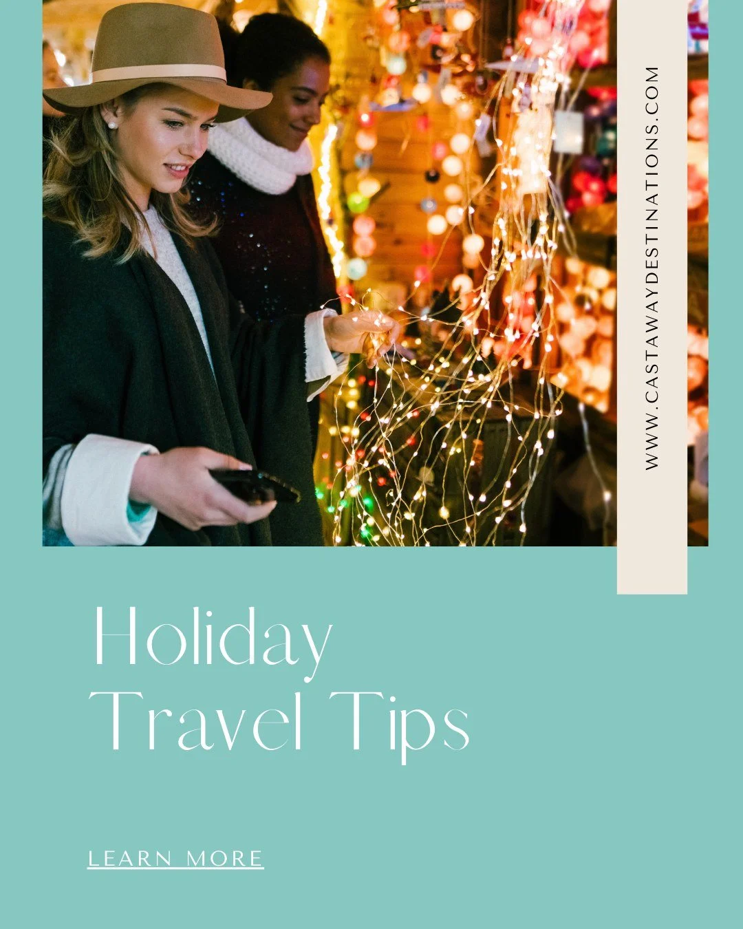 Holiday travel can feel hectic, but a few simple steps can make your journey much smoother. With busy airports, winter weather, and full schedules, the right preparation can bring calm back into the season.⁣
⁣
This week on the blog, I am sharing help
