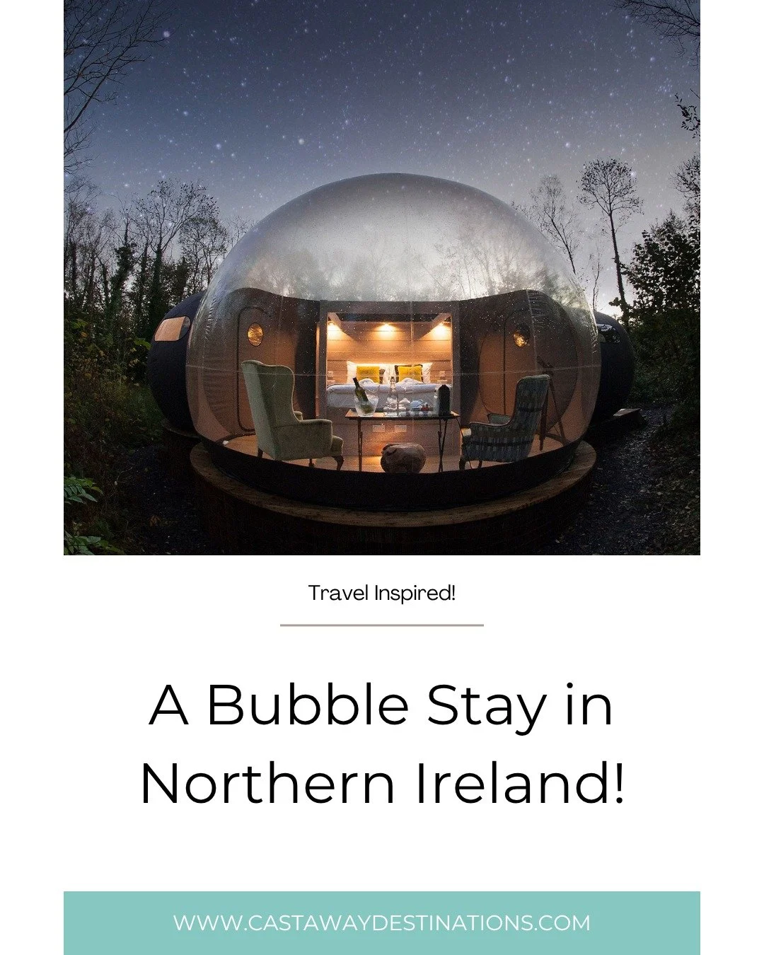 One of the most memorable stays from my recent Ireland trip was Finn Lough in Northern Ireland.⁣
⁣
Tucked into the forest and set along the water, Finn Lough offers something completely different from a traditional hotel stay. I spent the night in a 