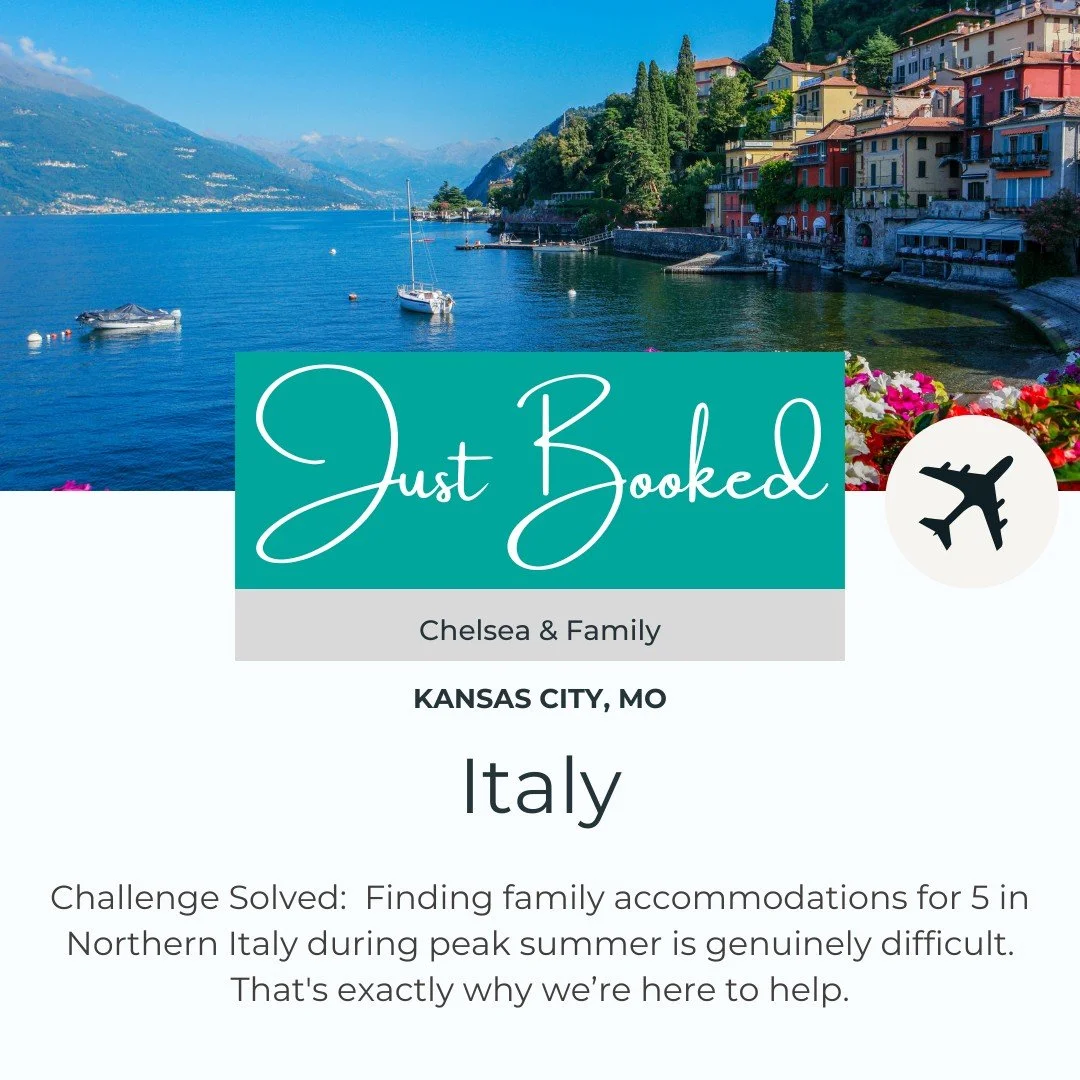 Planning a family trip to Italy in the summer sounds dreamy until you start searching for rooms that actually fit everyone.⁣
⁣
Finding family-friendly accommodations for five people across Milan, the Cinque Terre coast, and Lake Como during peak seas